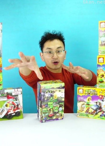 悠悠玩具:植物大战僵尸乐高积木