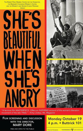 她在愤怒时最美