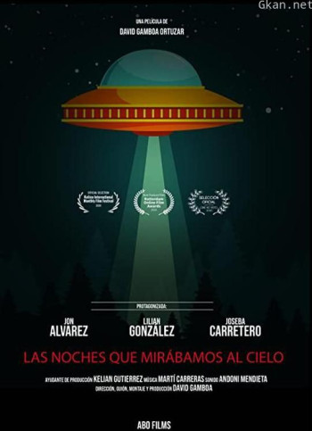 凝视天空的夜晚