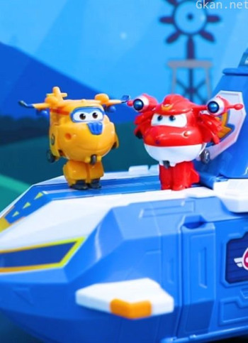 派可猫玩具飞侠变形玩具屋