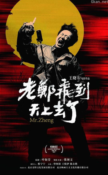 老郑飞到天上去了