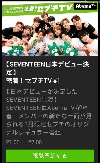 密著!SEVENTEEN TV