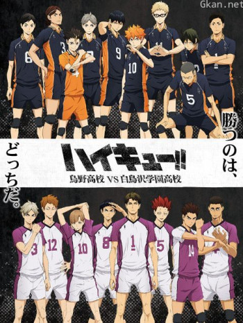 排球少年烏野高校VS白鳥澤學園高校僅限港澳台地區