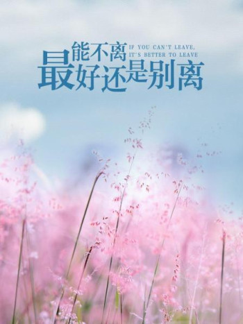 能不离,最好还是别离