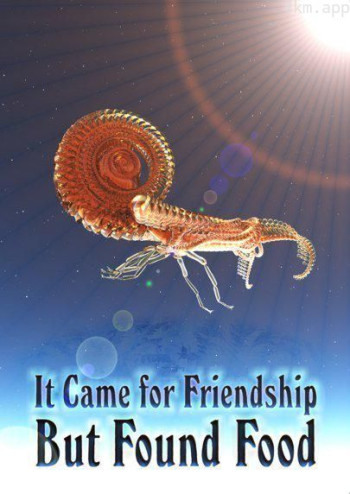 It Came For Friendship, But Found Food
