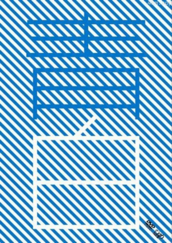 蓝与白形成的蔚蓝色