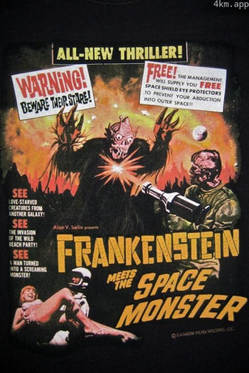 科学怪人遇到太空怪兽