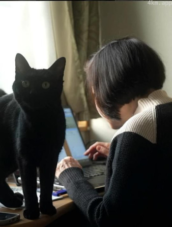 山口惠以子与Bonie和Era以及Tama