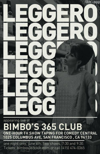 Natasha Leggero： Live at Bimbo's