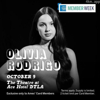 奥利维亚罗德里戈:AMEX特别演出