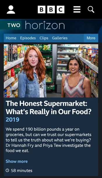 诚实超市：我们的食物里到底有什么