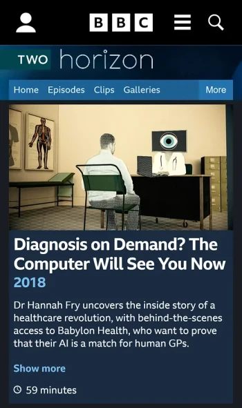 BBC地平线：人工智能问诊