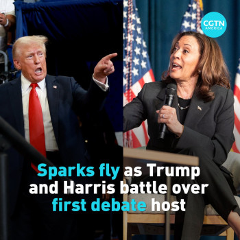 特朗普对哈里斯：美国之战